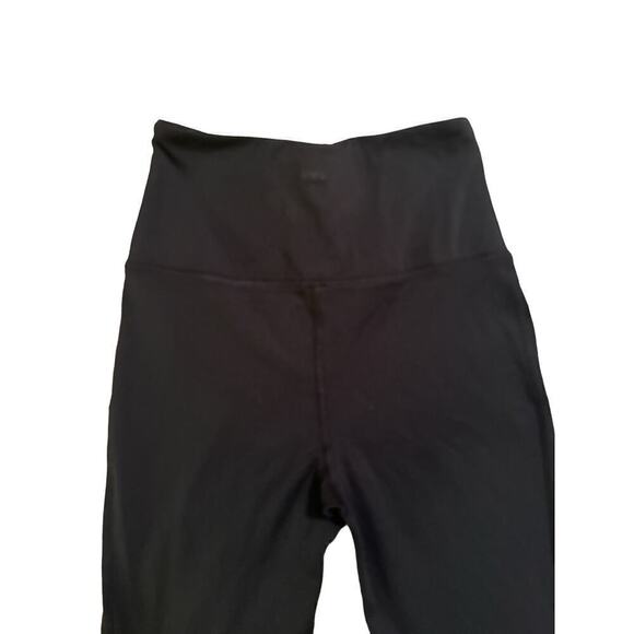 Madewell Women's High Waisted Pull On Flex Flare Leggings Size XS Black NWOT - Picture 7 of 9